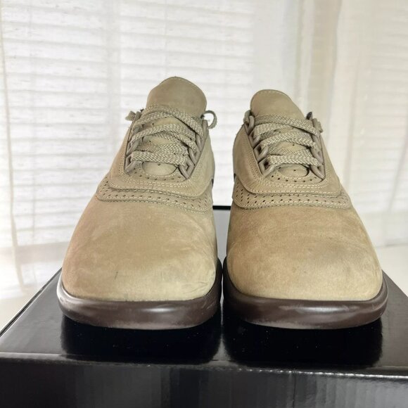 SAS Walk Easy Orthopedic Cofort Shoes Womens Size 9 N Tan Nubuck Oxford GUC - Picture 2 of 9